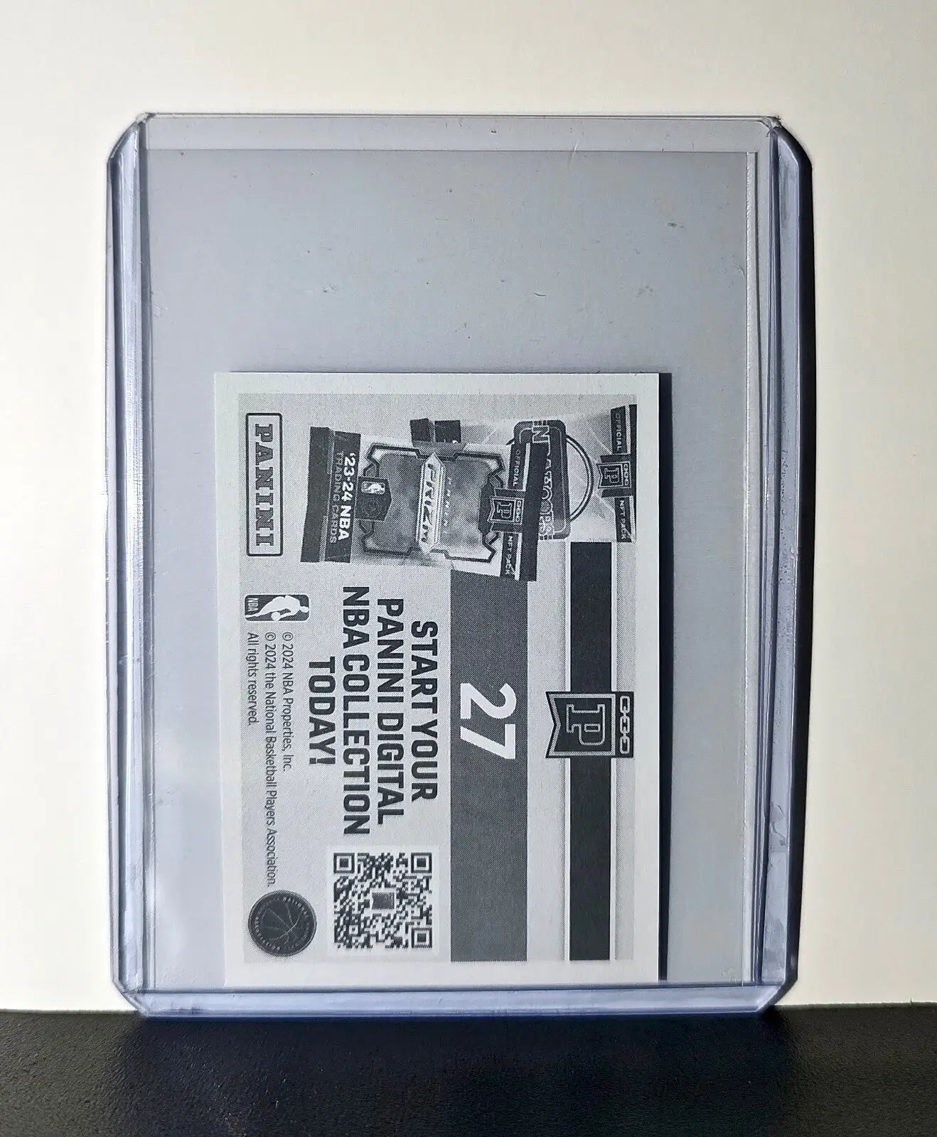 2023-24 NBA Champions 2024-25 Panini NBA #27 Sticker Card