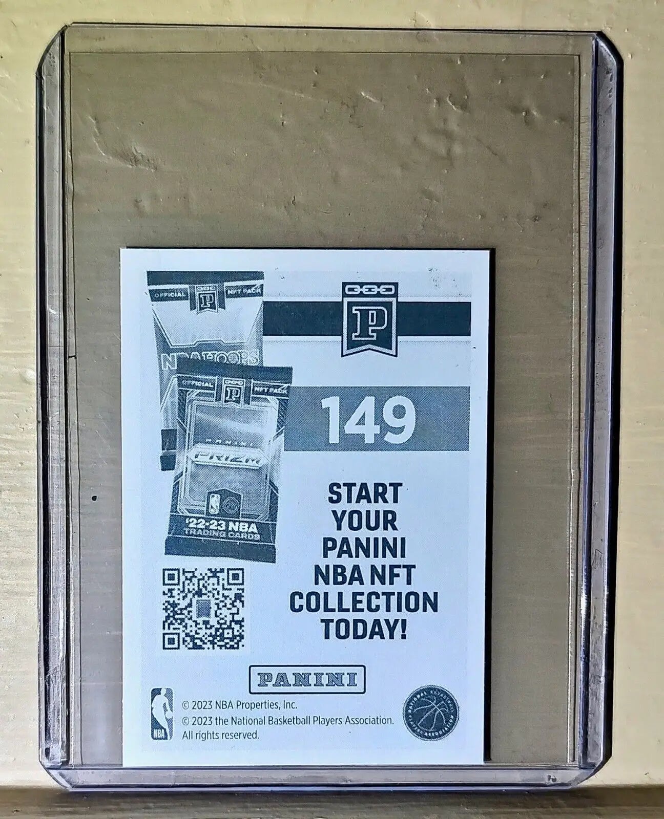 2023-24 Nick Smith Jr. Panini NBA Basketball #149 Sticker Charlotte Hornets