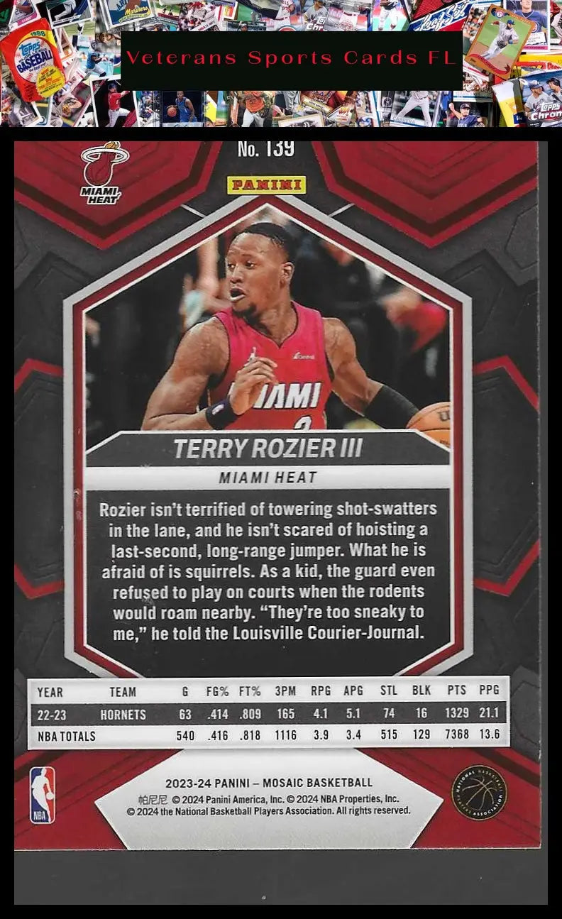 2023-24 Panini Mosaic #140 Fred VanVleet - Basketball Card Single