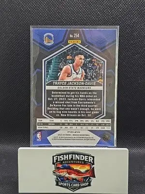 2023-24 Panini Mosaic - NBA Debut Trayce Jackson-Davis #254 Green Mosaic... - Basketball Card Single