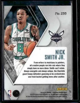 2023-24 Panini Phoenix #255 Nick Smith Jr. - Basketball Card Single