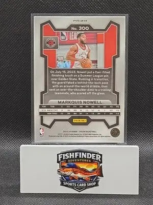 2023-24 Panini Prizm - Markquis Nowell #300 Silver Prizm (RC) - Basketball Card Single