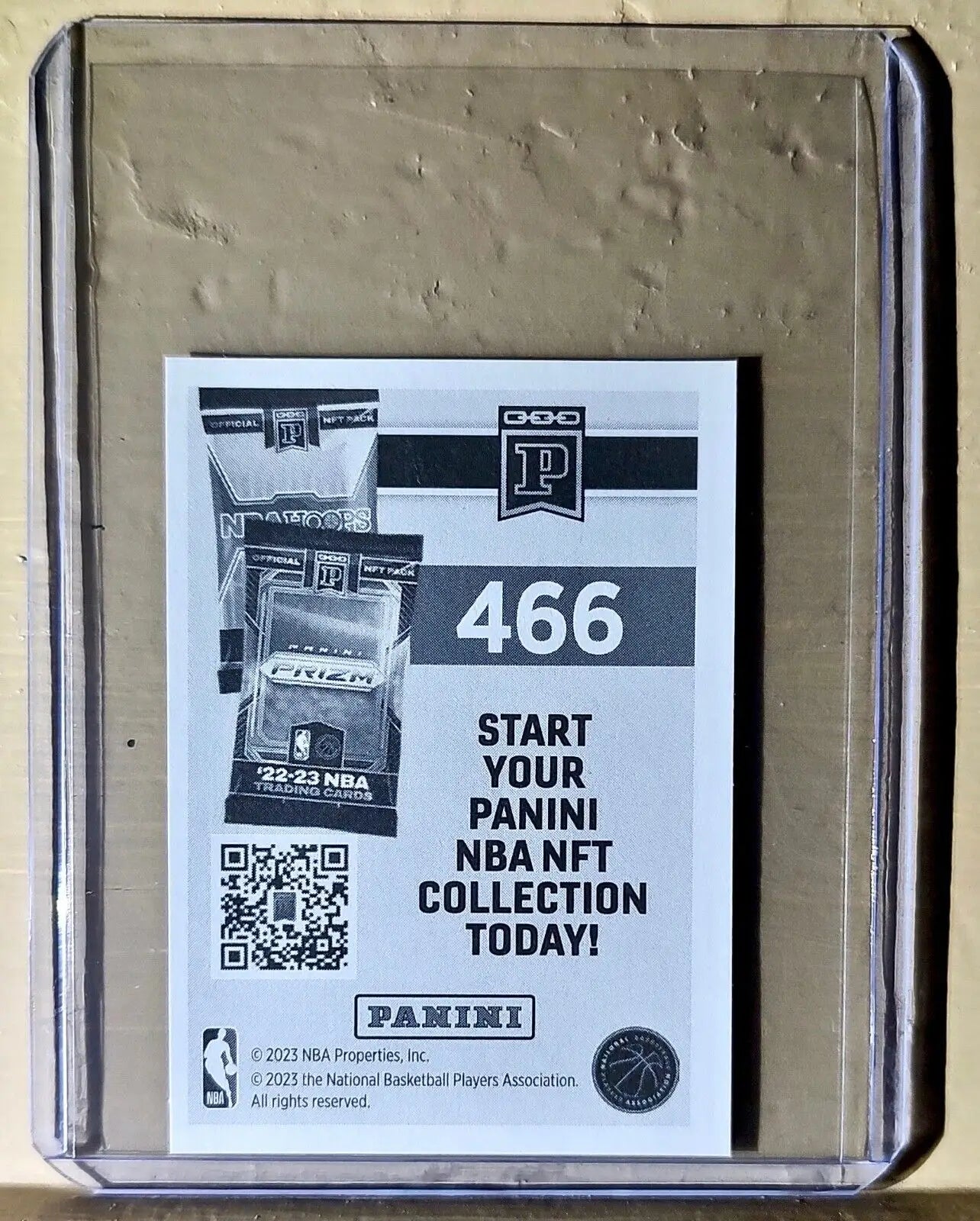 2023-24 Tre Jones Panini NBA Basketball #466 Sticker San Antonio Spurs