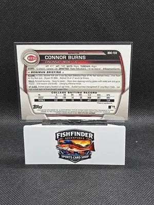 2023 Bowman Draft - Chrome Connor Burns #BDC-159 Refractor (RC) - Baseball Card Single