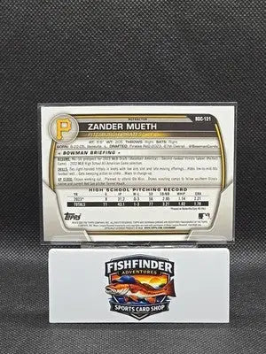 2023 Bowman Draft - Chrome Zander Mueth #BDC-131 Refractor (RC) - Baseball Card Single