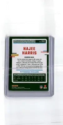 2023 Donruss #252 Najee Harris Press Proof Yellow - Football Card Single