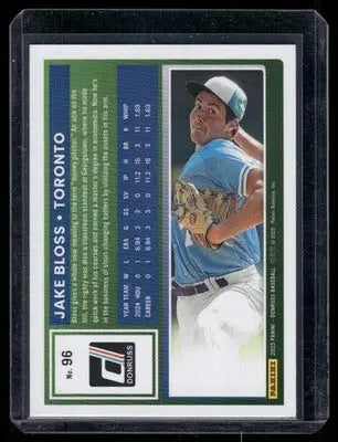2023 Donruss Jake Bloss #96 Liberty Baseball - Baseball Card Single