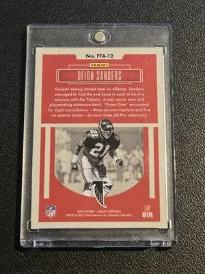 2023 Panini Legacy #FTA-12 Deion Sanders For the Ages - Football Card Single