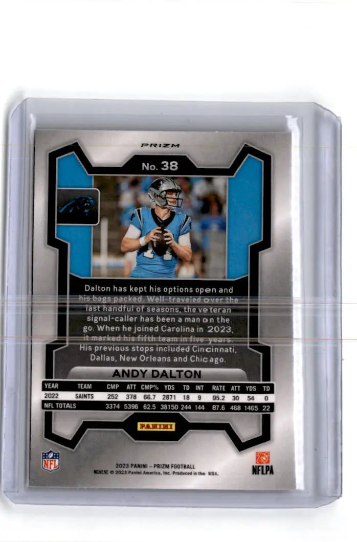 2023 Panini Prizm #38 Andy Dalton Disco - Football Card Single