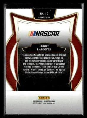2023 Panini Prizm #48 Terry Labonte - Racing Card Single
