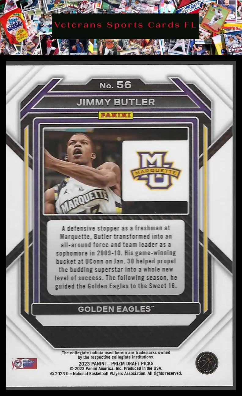 2023 Panini Prizm Draft Picks #14 KJ Evans - Basketball Card Single