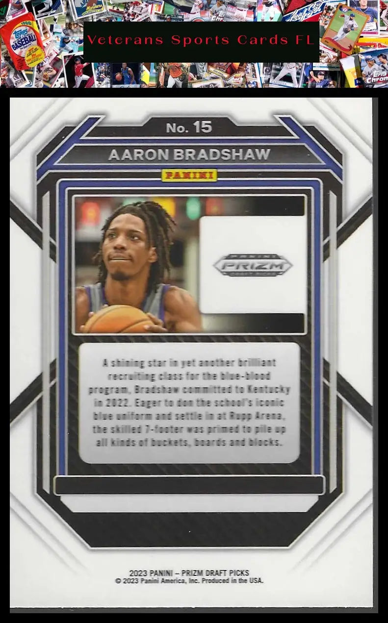 2023 Panini Prizm Draft Picks #43 Jared McCain - Basketball Card Single