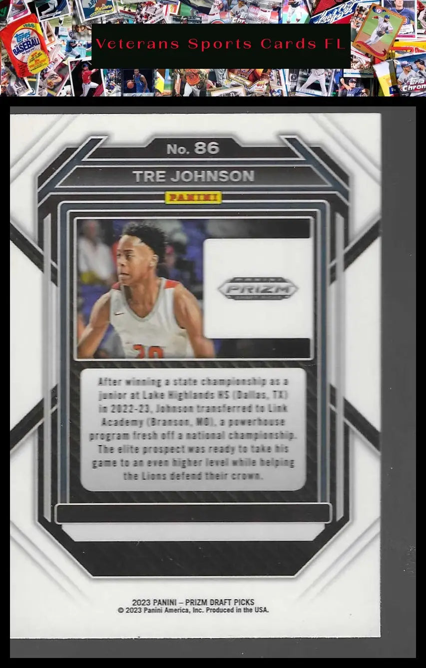2023 Panini Prizm Draft Picks #85 Charles Barkley - Basketball Card Single