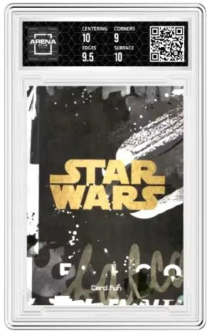 2023 Star Wars Global Art Punk Rock Loyal to the Empire #SW01-097 Arena Club 9.5 - Star Wars Card Single