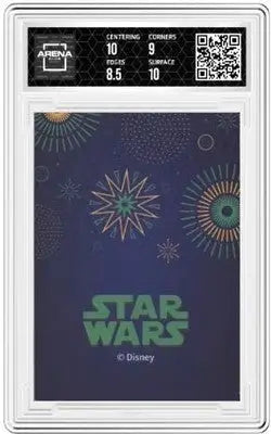 Star Wars PR Stormtrooper collectible card with celebratory fireworks design Arena Club