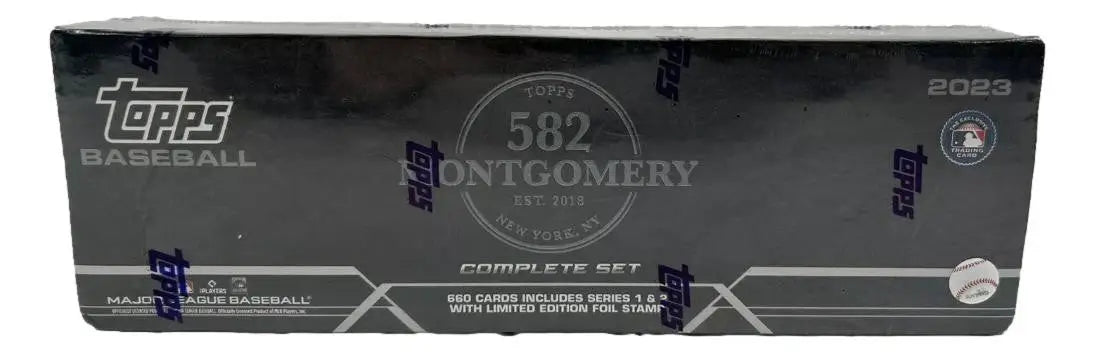 2023 Topps 582 Montgomery Complete Set - Baseball Card Box