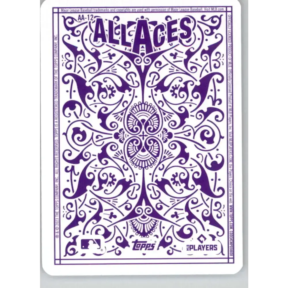 2023 Topps All Aces #AA-12 Shane McClanahan NM-MT Tampa Bay Rays Baseball Card - Baseball Card Single