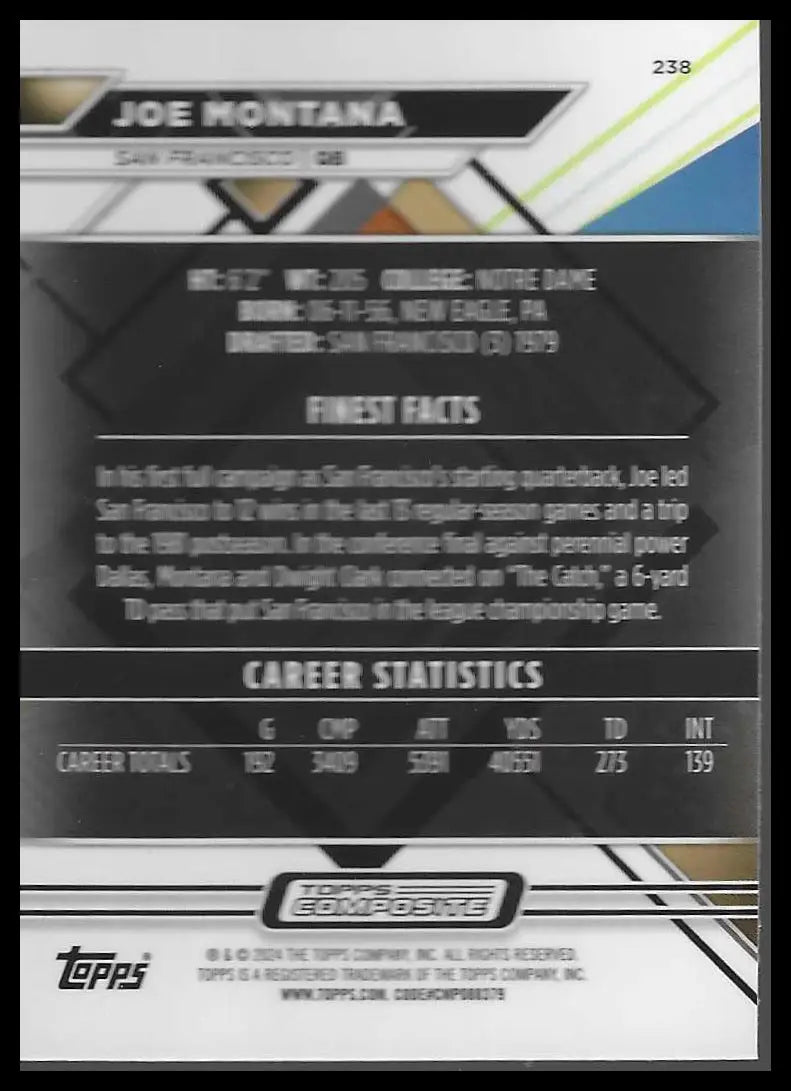 2023 Topps Composite #218 Topps Finest Eli Manning - Football Card Single