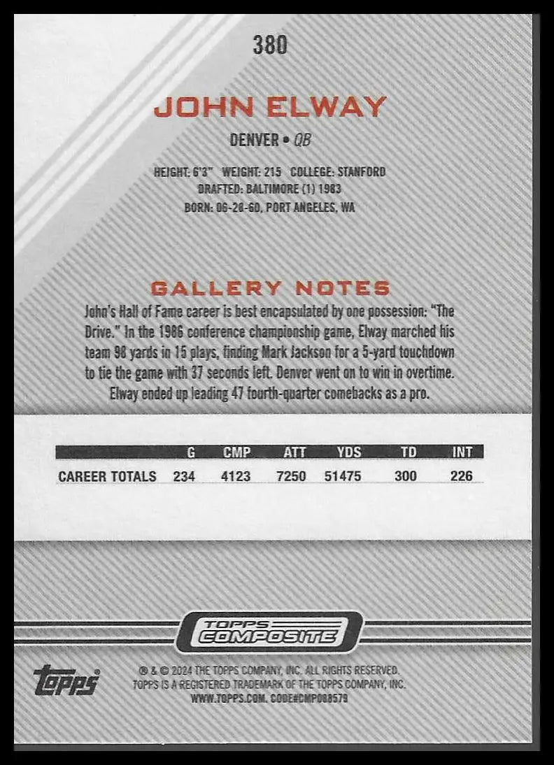 2023 Topps Composite #356 Emmitt Smith - Football Card Single