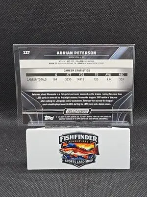 2023 Topps Composite - Topps Chrome Black Adrian Peterson #127 - Football Card Single