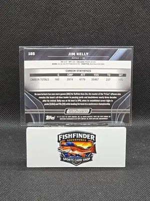 2023 Topps Composite - Topps Chrome Black Jim Kelly #105 - Football Card Single