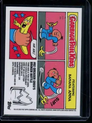 2023 Topps Garbage Pail Kids Unbolt Ted Yellow Refractor 014/275 #256b - Non-Sports Card Single