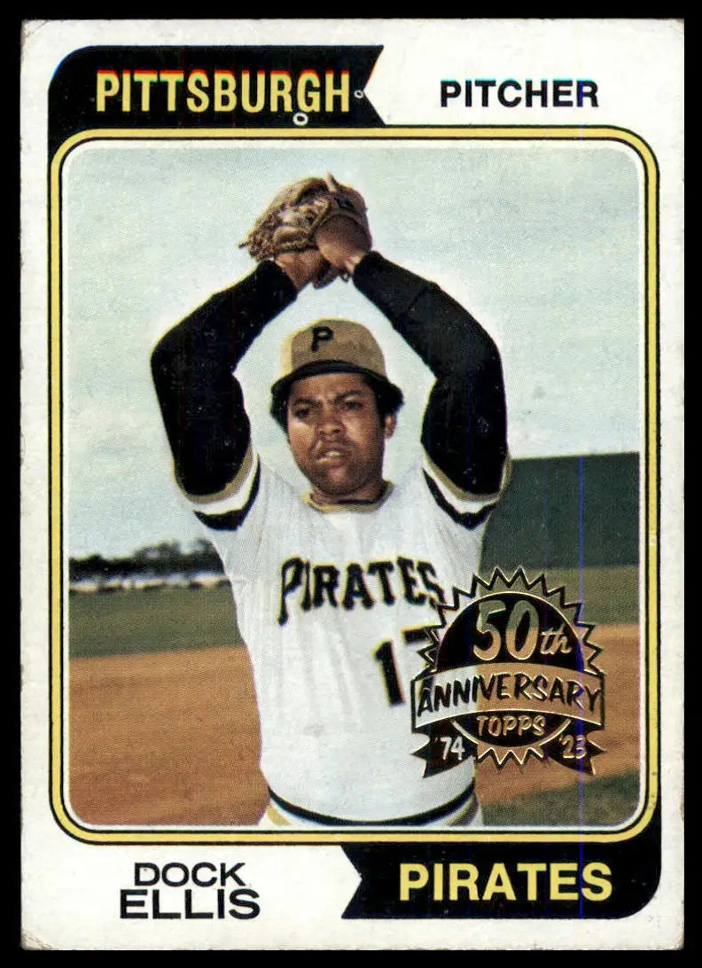 2023 Topps Heritage - 50th Anniversary Buybacks #1-250 Complete Your Set Pick - 145 Dock Ellis - Baseball Card Single