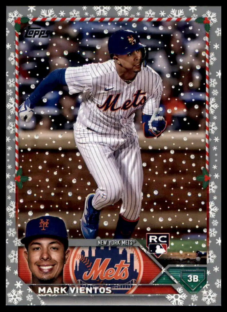 2023 Topps Holiday - Metallic Complete Your Set You Choose Pick MLB Near Mint - H185 Mark Vientos - Baseball Card Single
