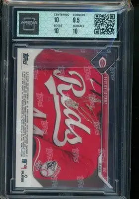 2023 Topps Now Elly De La Cruz #392 Black Baseball Arena Club 10 - Baseball Card Single