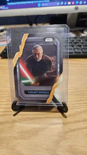 2023 Topps Star Wars COUNT DOOKU #LS-14 Lightsaber Stylings Die Cut Insert (933z - Star Wars Card Single