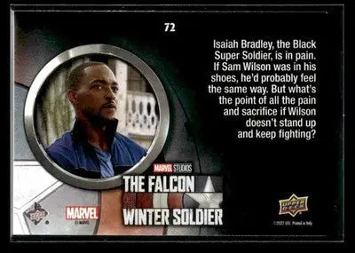 2023 UD The Falcon and The Winter Soldier Stand Up and Keep Fighting #72 - Marvel Card Single