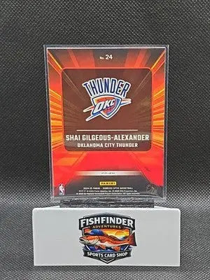2024-25 Donruss Optic Express Lane Shai Gilgeous-Alexander #24 Purple Prizm - Basketball Card Single