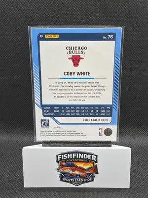 2024-25 Panini Donruss Optic - Coby White #76 Pink Hyper Prizm - Basketball Card Single