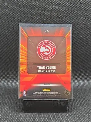 2024-25 Panini Donruss Optic - Express Lane Trae Young #5 Holo Prizm - Basketball Card Single