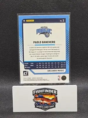2024-25 Panini Donruss - Paolo Banchero #2 Holo Green Laser - Basketball Card Single