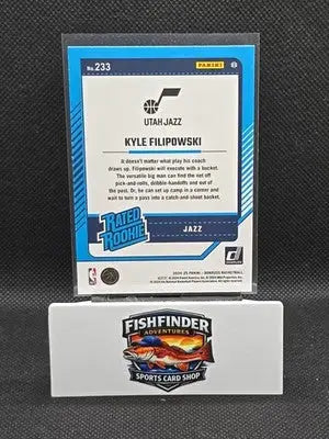 2024-25 Panini Donruss - Rated Rookie Kyle Filipowski #233 Choice (RC) - Basketball Card Single