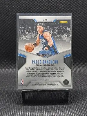 2024-25 Panini Prizm #19 Paolo Banchero Dominance Prizms Silver - Basketball Card Single