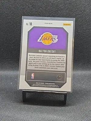 2024-25 Panini Prizm - Emergent Dalton Knecht #10 Silver Prizm (RC)