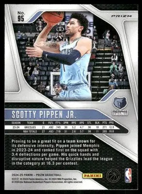 2024-25 Panini Prizm Scotty Pippen Jr. #95 Red White Blue Basketball - Basketball Card Single