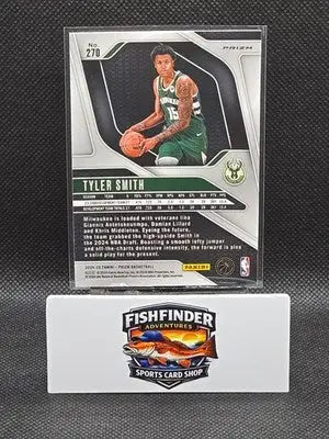 2024-25 Panini Prizm - Tyler Smith #270 Orange Ice Prizm (RC) - Basketball Card Single