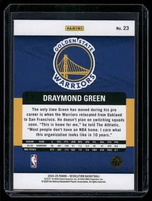 2024-25 Panini Revolution Draymond Green #23 Basketball - Basketball Card Single