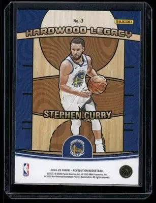 2024-25 Panini Revolution Hardwood Legacy Stephen Curry #3 Basketball - Basketball Card Single