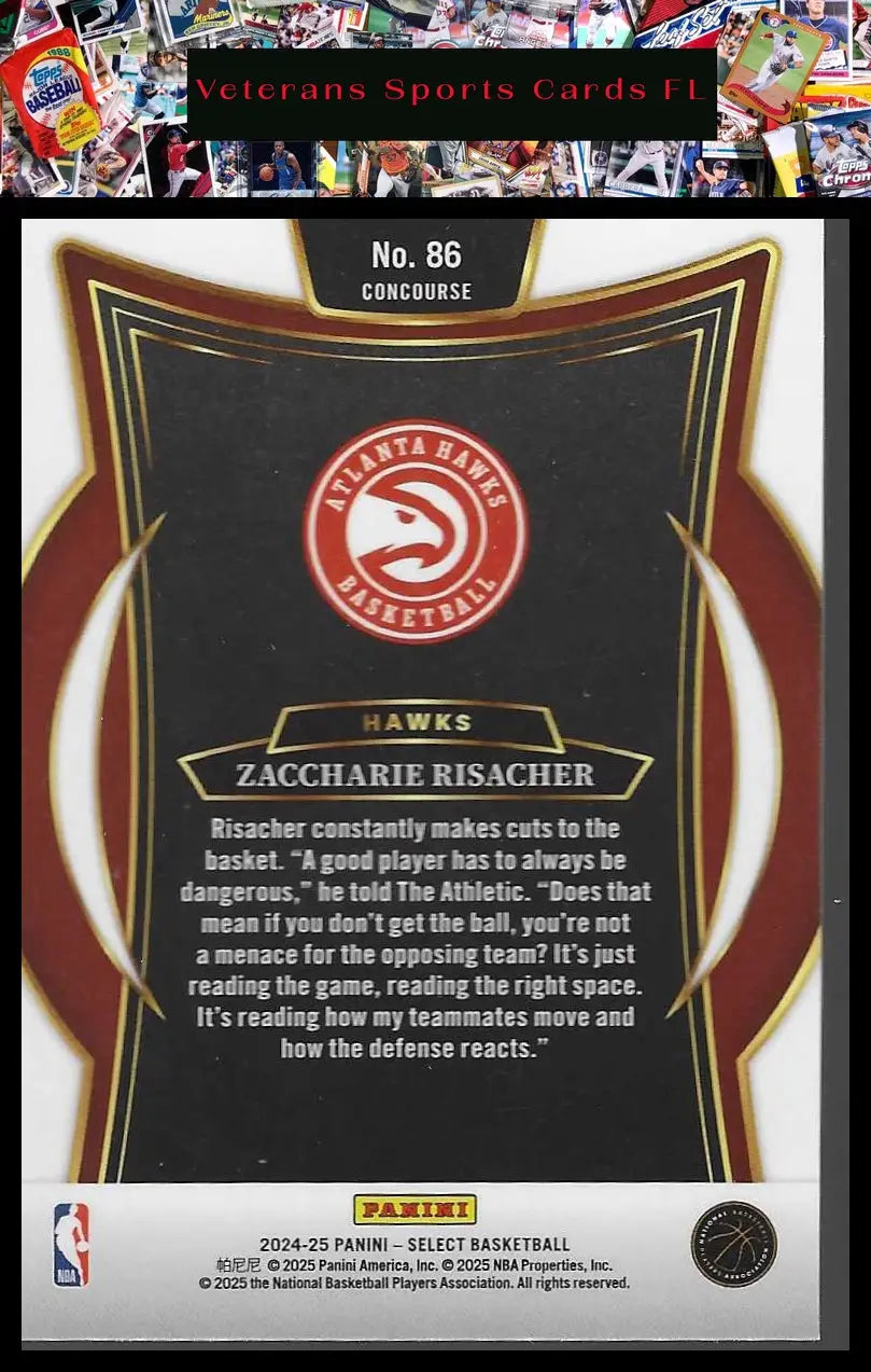 2024-25 Panini Select #83 Tristan da Silva Blue (Retail) - Basketball Card Single