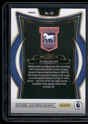 2024-25 Panini Select Premier League Soccer Liam Delap #20 Soccer - Soccer Card Single