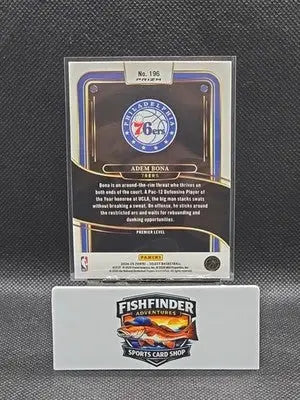 2024-25 Panini Select - Premier Level Adem Bona #196 Tectonic Prizm (RC) - Basketball Card Single
