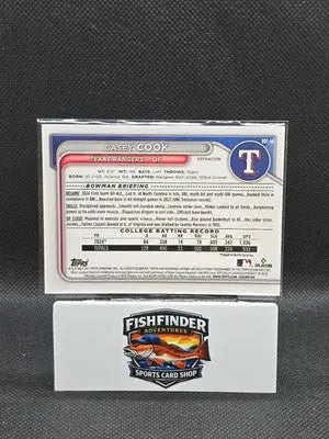 2024 Bowman Draft - Chrome Casey Cook #BDC-66 Refractor (RC) - Baseball Card Single