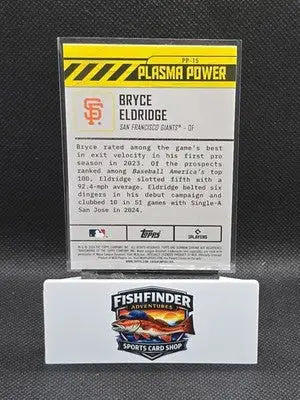 2024 Bowman Draft - Plasma Power Bryce Eldridge #PP-15 (RC) - Baseball Card Single