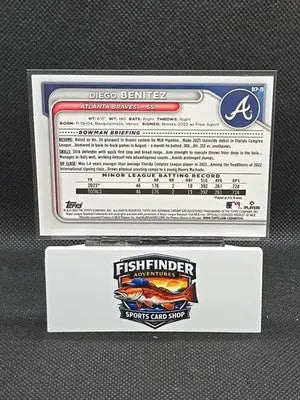 2024 Bowman Sapphire Edition - Chrome Prospects Diego Benitez #BCP-39 (RC) - Baseball Card Single