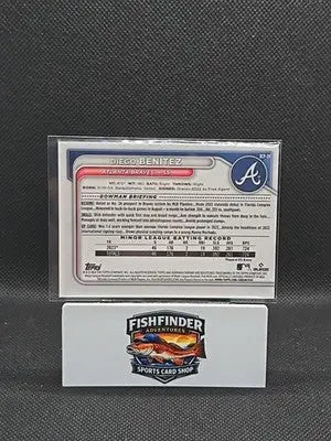 2024 Bowman Sapphire Edition - Chrome Prospects Diego Benitez #BCP-39 Yellow /75 - Baseball Card Single