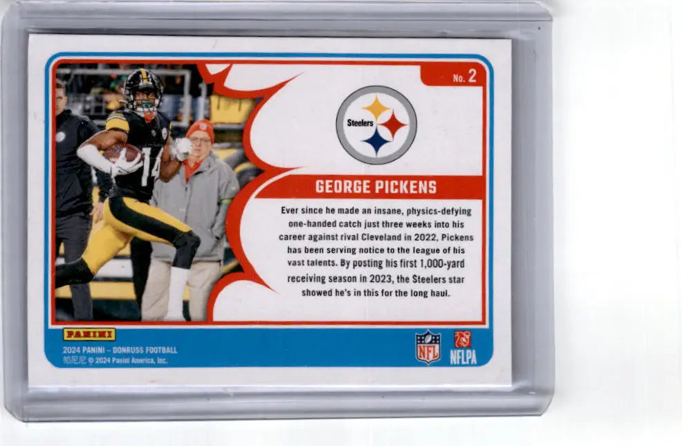 2024 Donruss #2 George Pickens Action All-Pros